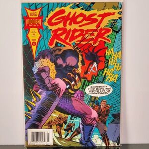 Ghost Rider 47 Marvel 1994 Midnight Sons Newsstand Edition Bagged Boarded FN/VF